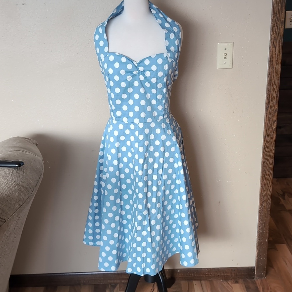 Sucrefas Polkadot Vintage Inspired Dress - Picture 10 of 12